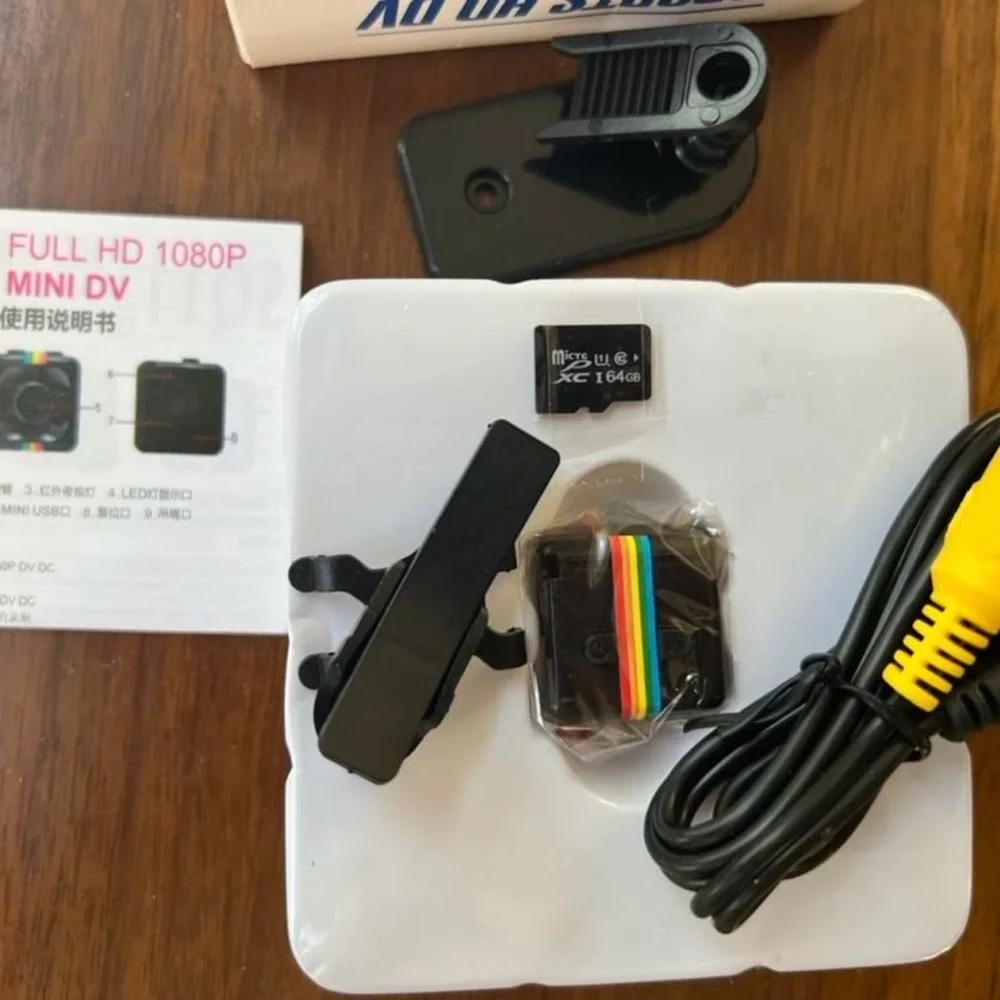 Mini Spy Camera-64g Sd card